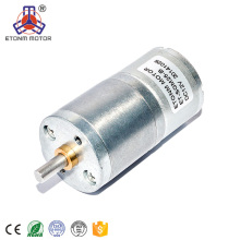 ET-SGM25-B 25 mm micro velocidad baja 3 v 6 voltios 3 rpm motor de corriente continua pequeño con motor bbq 3v